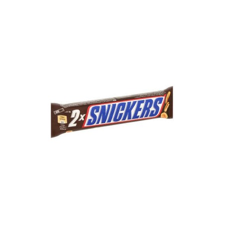 Snickers karamellás földimogyorós krémes szelet mogyoró darabokkal tejcsokoládéba mártva 2 x 37,5 g, 2-pack 75g