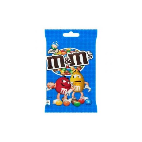 M&M's Crispy tejcsokoládés drazsé cukorbevonattal és ropogós rizzsel a közepén 77 g