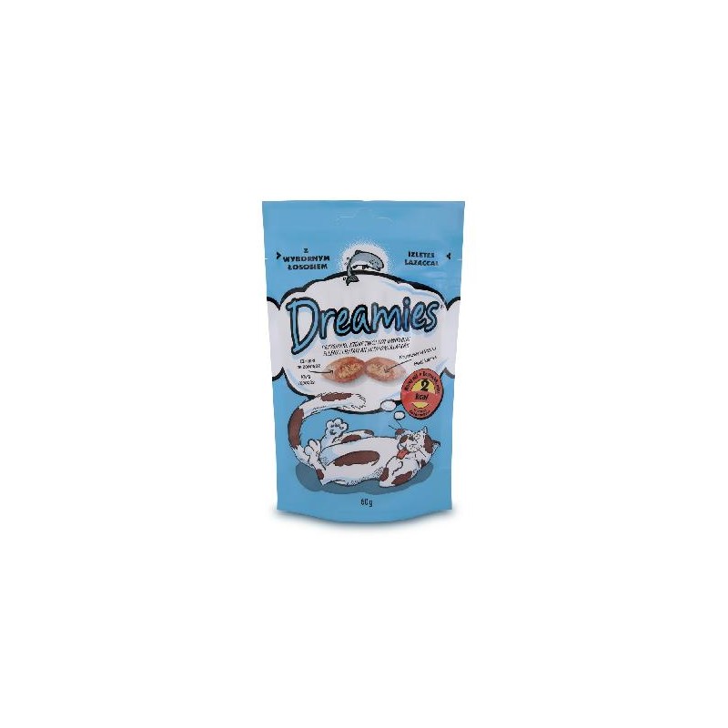 Dreamies jutalomfalat lazacos 60g