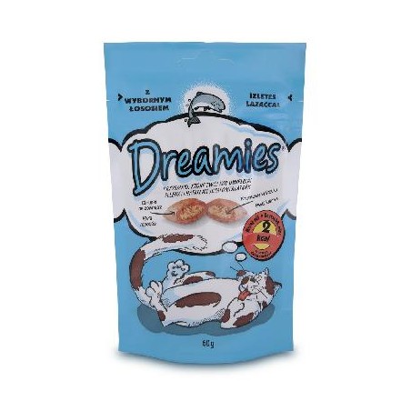 Dreamies jutalomfalat lazacos 60g