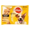 Pedigree Vital Protection felnőtt kutyáknak, Marhával és báránnyal - Pulykával és sárgarépával 4 x 100 g