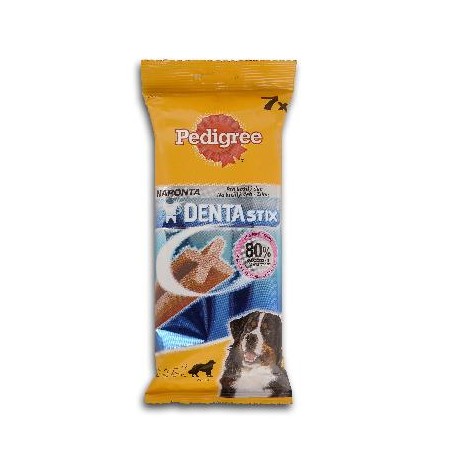 Pedigree DentaStix med/large kiegészítő állateledel 4 hónapnál idősebb kutyák számára 180g 7db