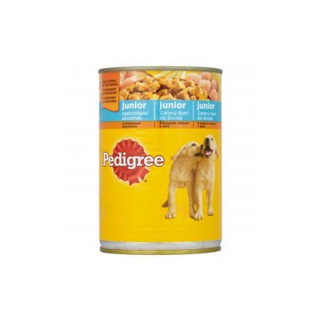 Pedigree konzerv csirke junior 400g