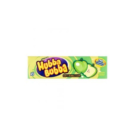 Hubba Bubba Apple Flavor Soft rágógumi 5 db 35 g