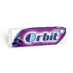 Orbit Blueberry feketeáfonya-ízű cukormentes rágógumi édesítőszerrel 14 g