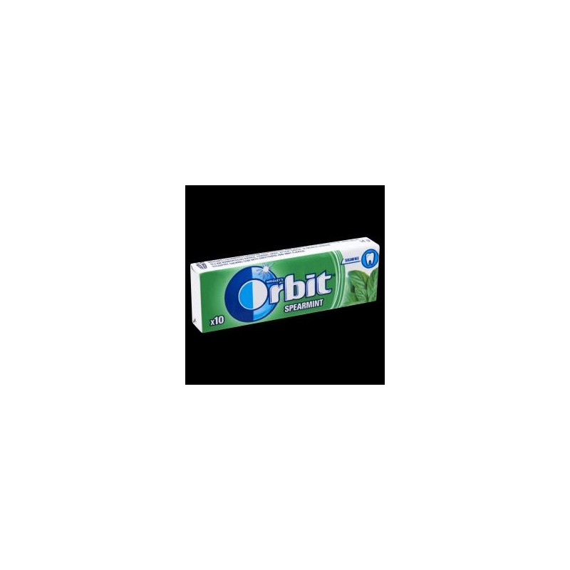 Orbit drazsé spearmint / Zöld - cukormentes rágógumi édesítőszerrel 14 g