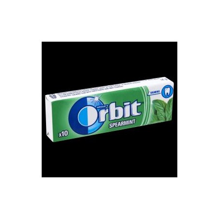 Orbit drazsé spearmint / Zöld - cukormentes rágógumi édesítőszerrel 14 g