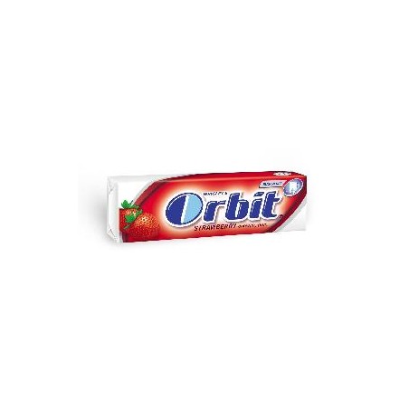 Orbit Strawberry eperízű rágógumi - cukormentes rágógumi édesítőszerrel 14 g