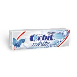 Orbit drazsé white freshmint - 14 g
