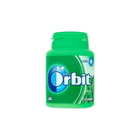 ORBIT SPEARMINT BOTTLE - 46 DRAZSÉ 64G