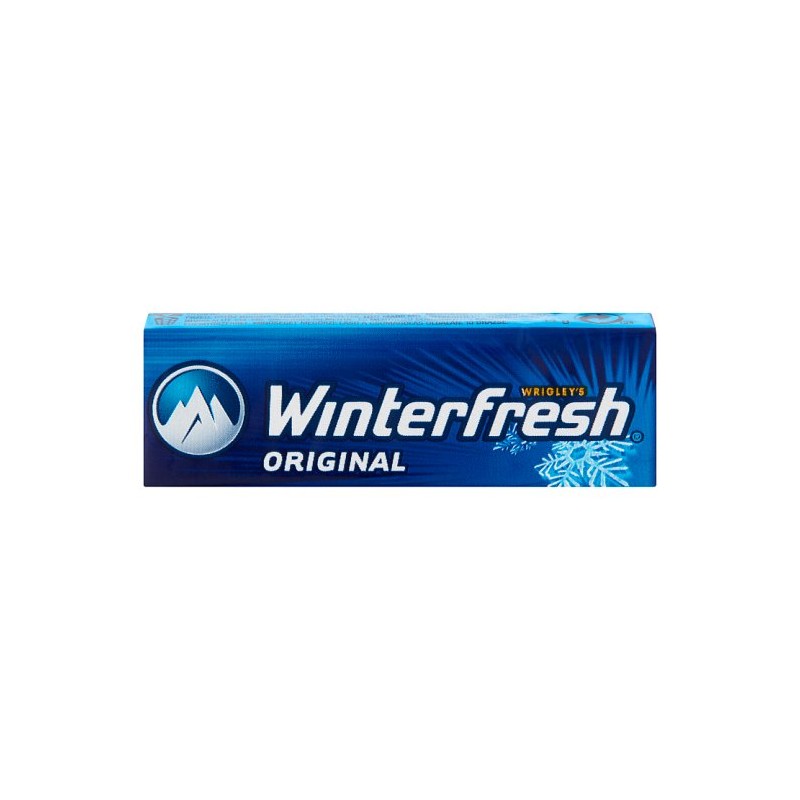 Winterfresh Original mentolízű cukormentes rágógumi édesítőszerrel 14 g