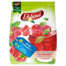 Ekland azonnal oldódó málna ízű tea italpor C-vitaminnal 300g