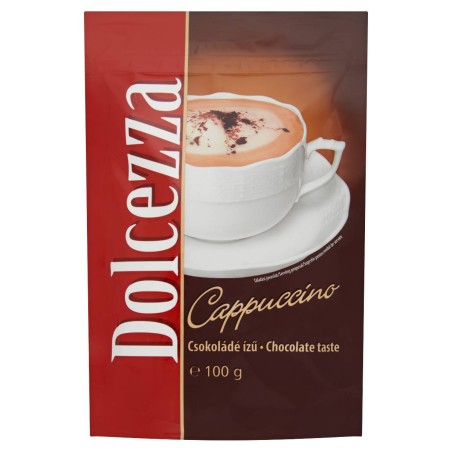 Dolcezza Cappuccino csokoládé ízű kávéitalpor 100G