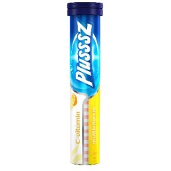 Plusssz Multivitamin + C-vitamin pezsgőtabletta 86g