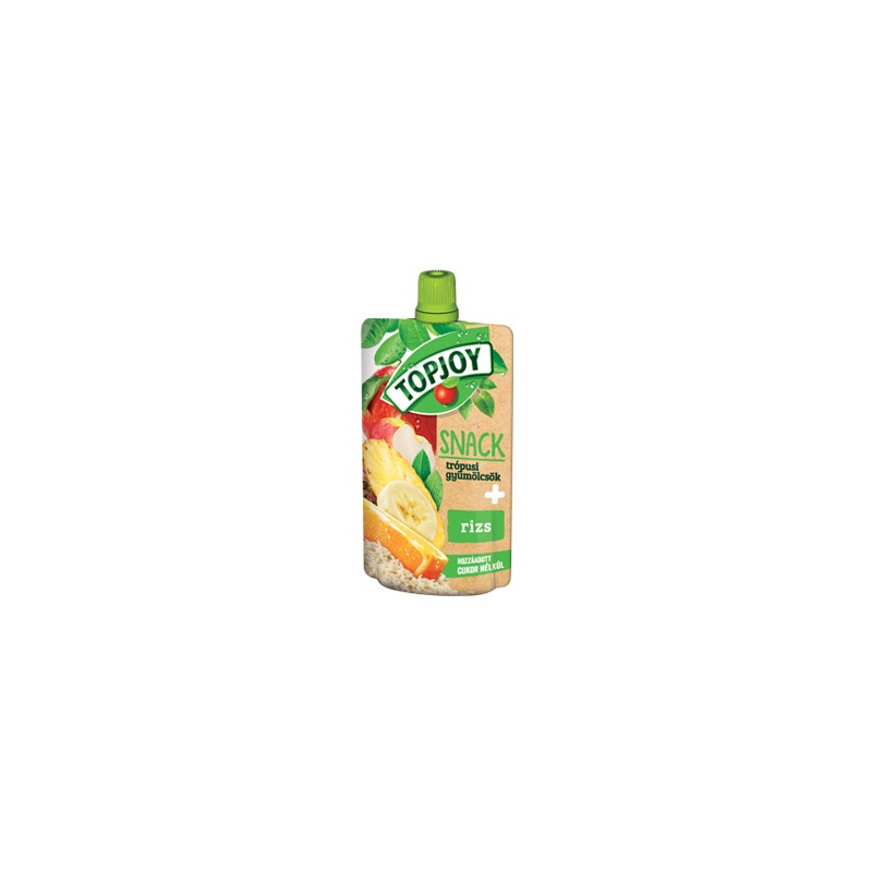 Top Joy püré snack tropic +rizs 100g