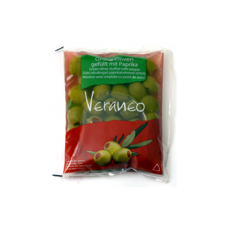 Veraneo olívabogyó natúr, magozott 180g/100g