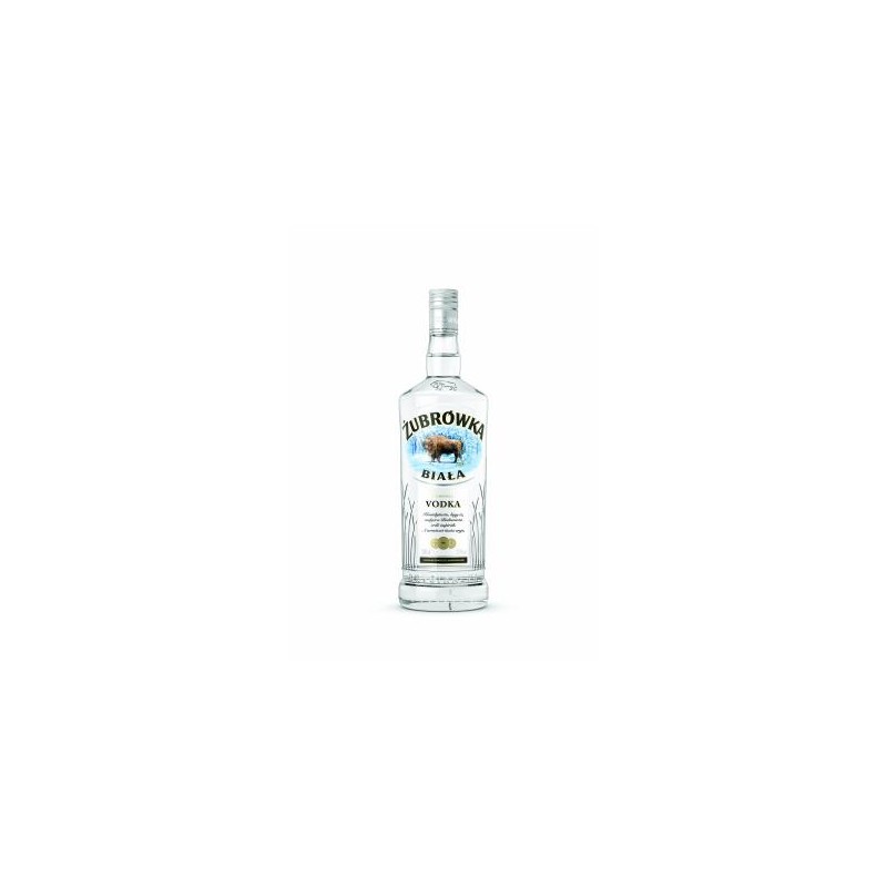 Zubrówka Biała Original vodka 37,5% 1l