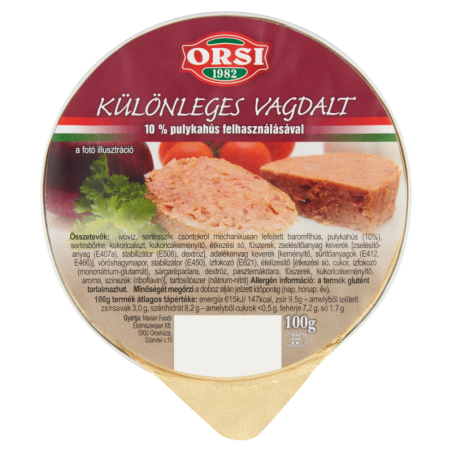 Orsi különleges vagdalt 10% pulykah.100g