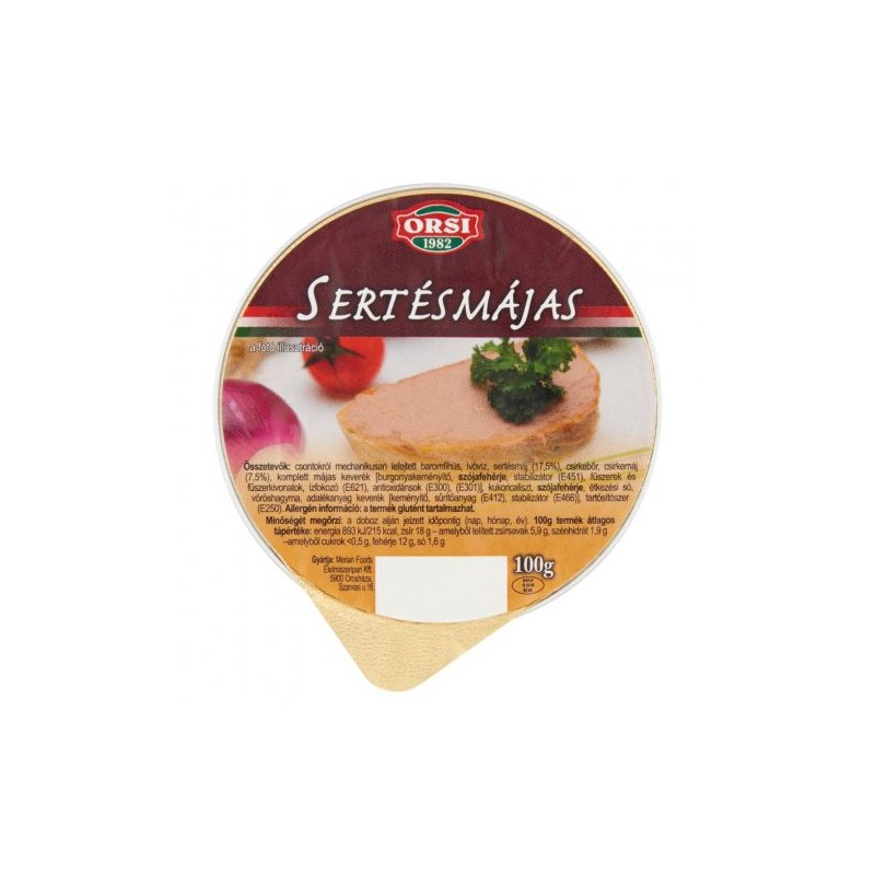 Orsi sertésmájas 100g