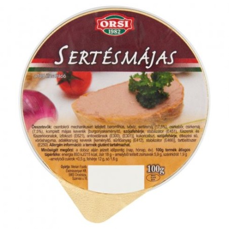 Orsi sertésmájas 100g