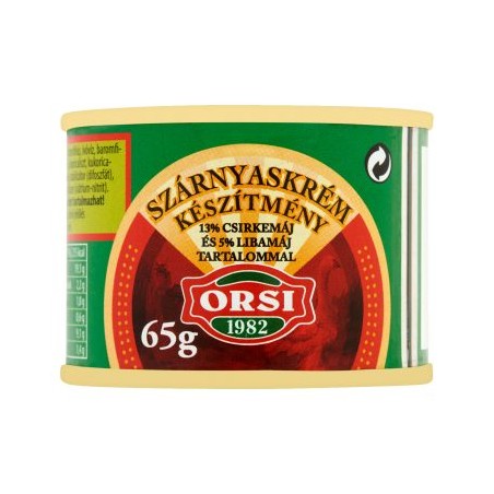 Orsi szárnyaskrém 65g