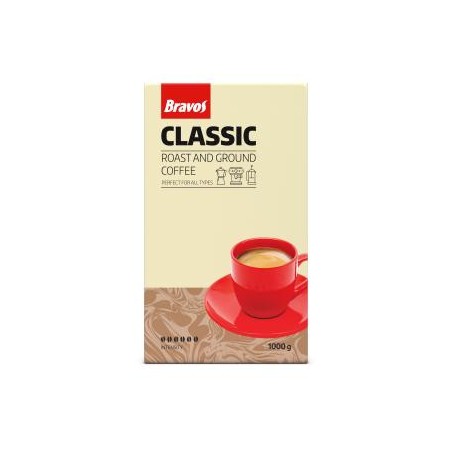 Bravos Classic őrölt kávé 1kg