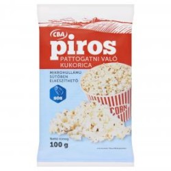 CBA PIROS popcorn sós 100g