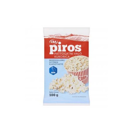 CBA PIROS popcorn sós 100g