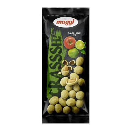 Mogyi Crasssh! salsa-lime ízű tésztabundában pörkölt földimogyoró 60 g