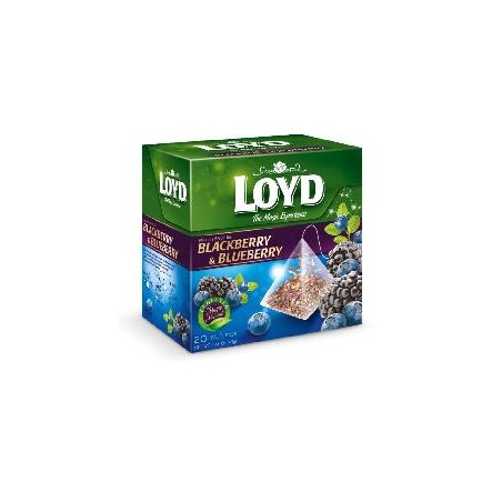 Loyd piramis áfonya-szeder tea 20x2g