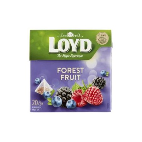 Loyd piramis forest fruit (erdei gyümölcs) tea 20x2g