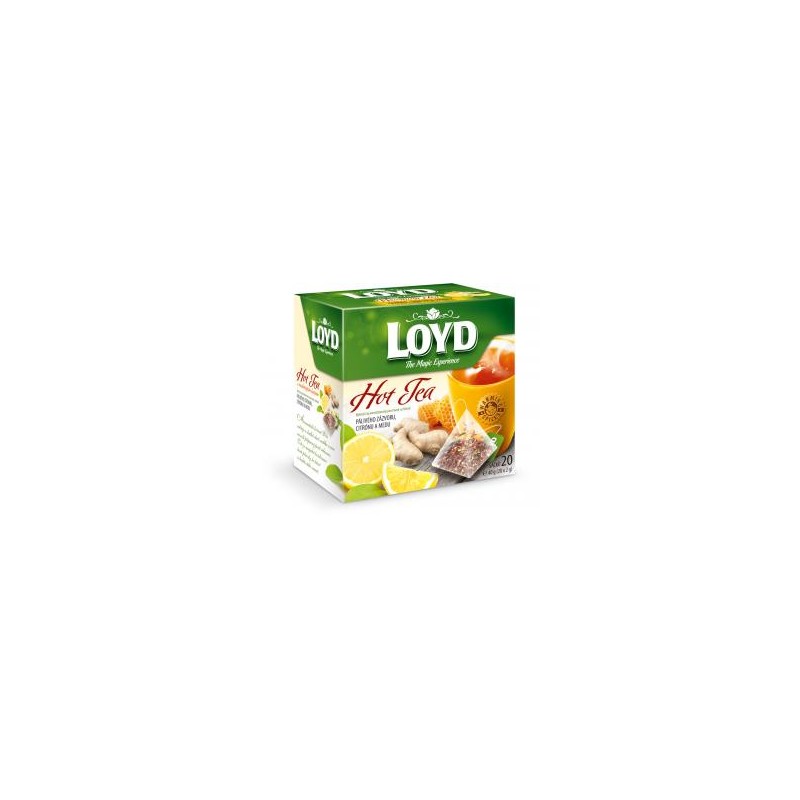 Loyd piramis hot gyömb.cit.méz tea 20x2g