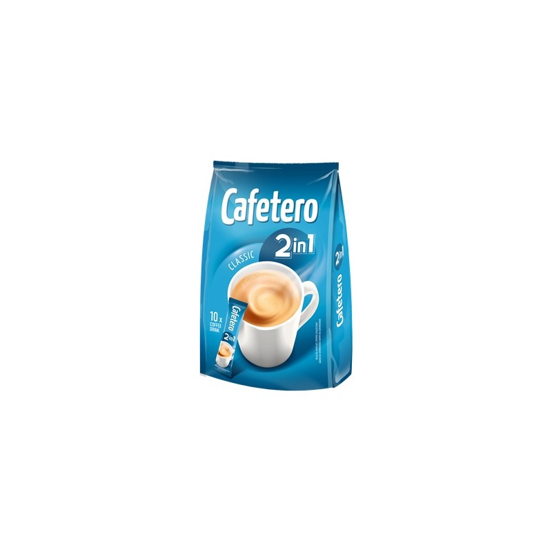 Cafetero 2in1 azonnal oldódó kávéspecialitás 10x14g