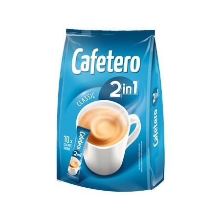 Cafetero 2in1 azonnal oldódó kávéspecialitás 10x14g