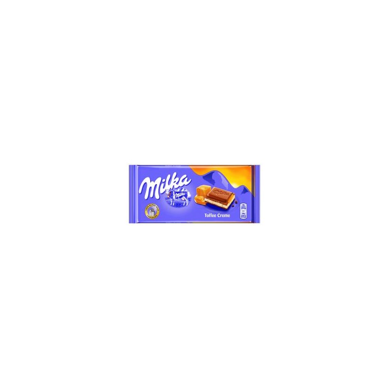 MILKA 100G KARAMELL TOFFEE