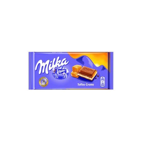 MILKA 100G KARAMELL TOFFEE