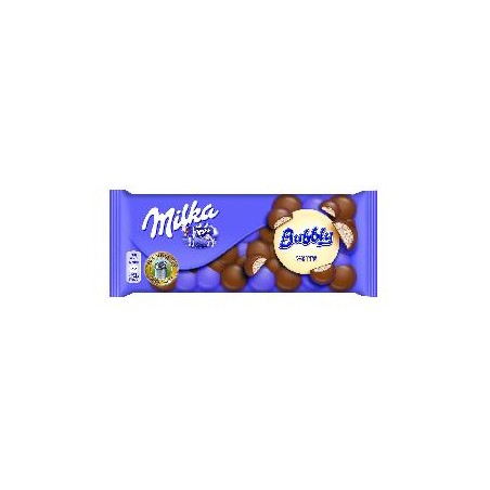 Milka bubbly fehércsokoládé 95g