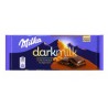 Milka Darkmilk alpesi tej felhasználásával készült sós karamell ízű csokoládé 85 g