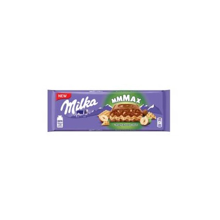 Milka nutty choco wafer tejcsokoládé 270g