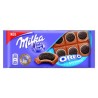 Milka Sandwich oreo kakaós kekszek vaníliaízű, tejes krémtöltelékkel 92g