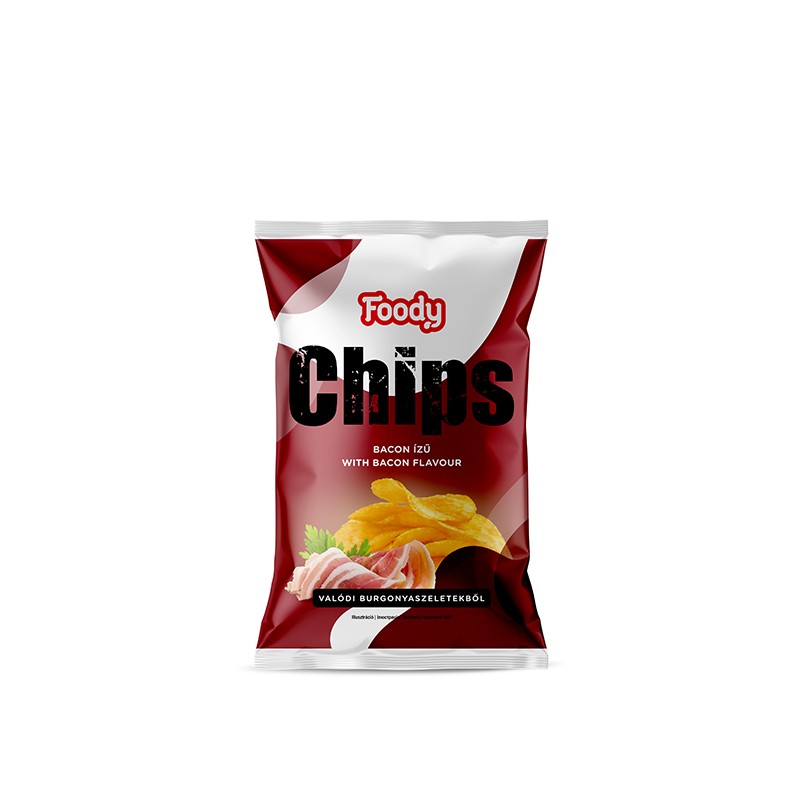 Foody chips bacon ízű 40g