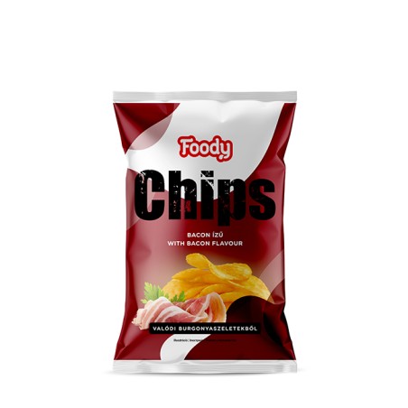 Foody chips bacon ízű 40g