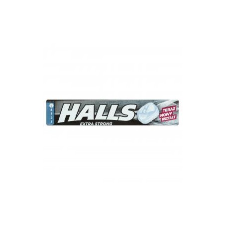 HALLS EXTRA ERŐS FEKETE 33,5G