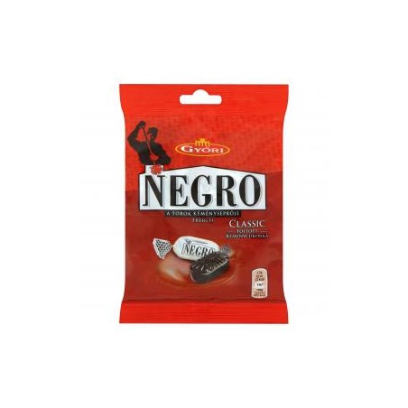 Győri Negro Classic töltött keménycukorka 79 g