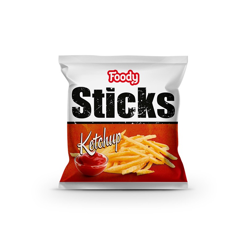 Foody chips ketchup ízű 40g