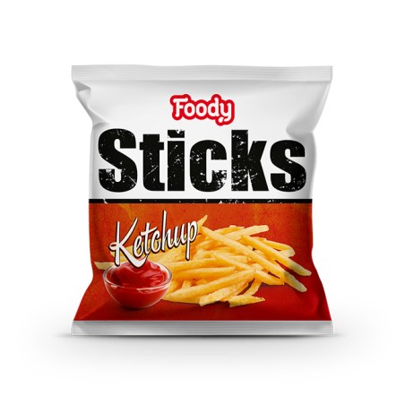 Foody chips ketchup ízű 40g