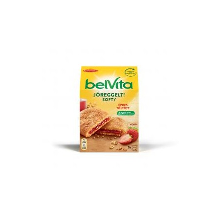 Belvita Soft Bakes gabonás, omlós keksz, epres töltelékkel 250 g