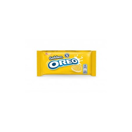 Oreo Golden vaníliaízű töltelékkel töltött keksz 44 g