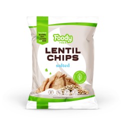 Foody free lencsechips sós 50g