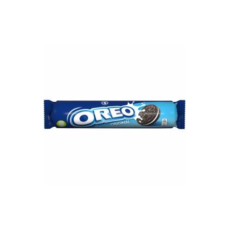 Oreo Original vanília ízű töltelékkel töltött kakaós keksz 154 g